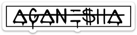 AGANESHA Sticker